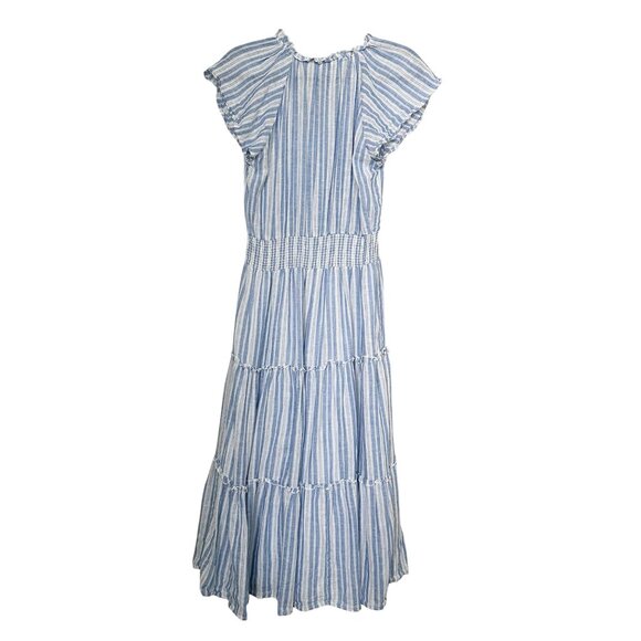 Rails Amellia Midi Dress in New Haven Stripe - Picture 3 of 14